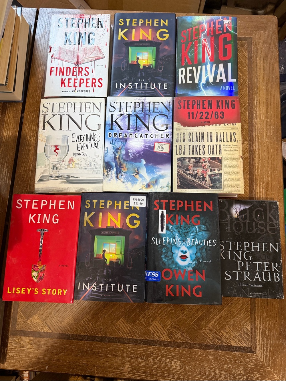Stephen King Hardcover Books